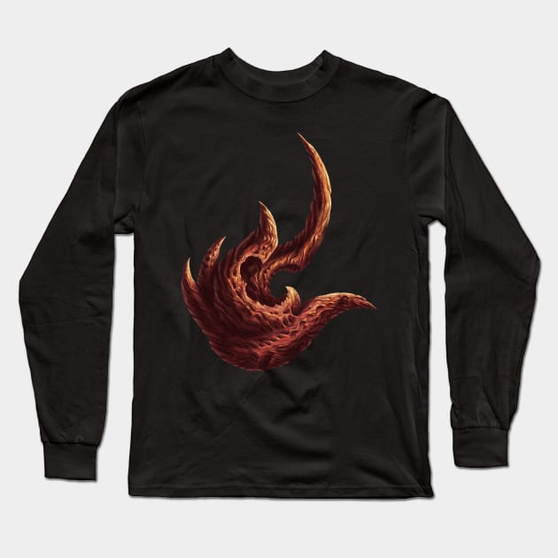 overlord fire Long Sleeve T-Shirt by Hedgeh0g